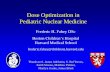 Dose Optimization in Pediatric Nuclear Medicine