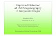Improved Detection of LSB Steganography in Grayscale Images