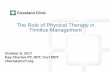 The Role of Physical Therapy in Tinnitus Management