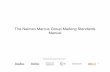 The Neiman Marcus Group Marking Standards Manual