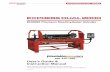 Bernhard Express Dual 2000 Precision Reel-Grinder Manual ...