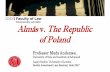 Almås v. The Republic of Poland - UiO
