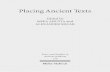 Placing Ancient Texts - Mohr Siebeck