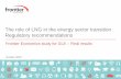 The role of LNG in the energy sector transition