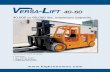 40-60 Model Versa-Lift 40-60 Load Capacities (lbs)
