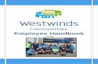 Employee Handbook - westwinds communities