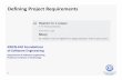 Defining Project Requirements - RIT