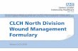 CLCH North Division Wound Management Formulary