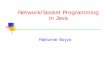 Network/Socket Programming in Java - Academics | WPI