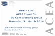 RDE LDV ACEA Input for EU Com working group Brussels , 31 ...