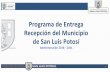 Programa de Entrega Recepción del Municipio de San Luis Potosí
