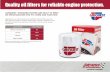 Quality oil filters for reliable engine protection.
