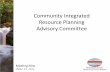 Integrated Resource Planning Advisory Committee