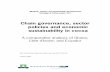 Chain governance, sector policies and economic ...