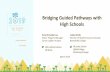 Bridging Guided Pathways with High Schools