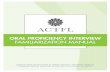 Oral PrOficiency interview - ACTFL Central
