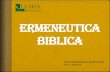 Ermeneutica BIBLICA - LUMSA