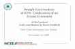 Benefit Cost Analysis at EPA: Confessions of an Errant ...