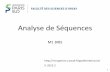 Analyse de Séquences - Paris-Saclay