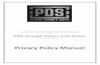 Privacy Policy Manual - PDS Garage Doors