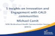 5 insights on Innovation and Engagement with CALD ...