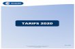 TARIFS 2020 - Allier