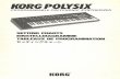 Polysix Setting charts - Korg