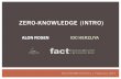 ZERO-KNOWLEDGE (INTRO)