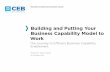 Building and Putting Your Business Capability Model to Work