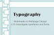 Typography - Quia