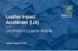 Leather Impact Accelerator (LIA) - Textile Exchange