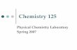 Chemistry 125