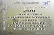 200 Questões fundamentadas Lei da Improbidade ...