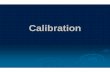 Calibration - Alabama Cooperative Extension System
