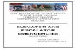 ELEVATOR AND ESCALATOR EMERGENCIES