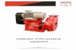 Katalogue of the pumping equipment