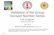 Validation of the Group Sunspot Number Series