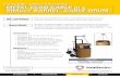 MC in a Simpull Barrel Cable Drum Sales Sheet