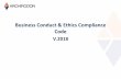 Business Conduct & Ethics Compliance Code