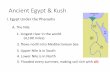 Ancient Egypt & Kush