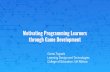 through Game Development Motivating Programming Learners