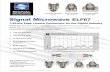 Common Interface Standard Profile ELF67 ... - Signal Microwave