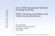 U.S. DOE Advanced Vehicle Testing Activity PHEV Testing ...
