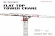 ctt 141a-6 tS Flat top tower crane