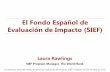 El Fondo Español de Evaluación de Impacto (SIEF)
