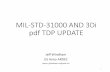 MIL-STD-31000 AND 3Di pdf TDP UPDATE