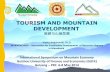 TOURISM AND MOUNTAIN DEVELOPMENT