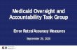 Medicaid Oversight and Accountability Task Group