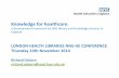 Knowledge for healthcare - London Links