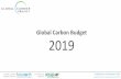 Global Carbon Budget 2017
